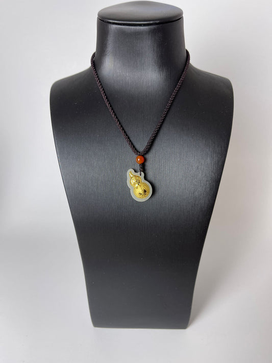 Golden Gourd Pendant